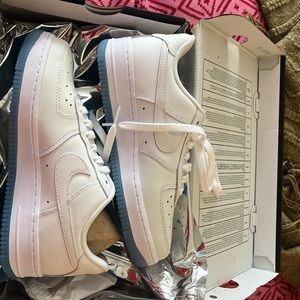 Nike Air Force 1 UV reactive